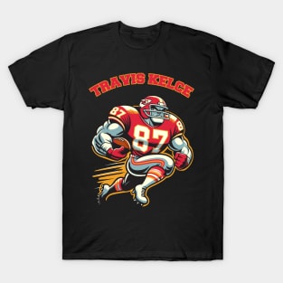 Travis Kelce Cartoon T-Shirt